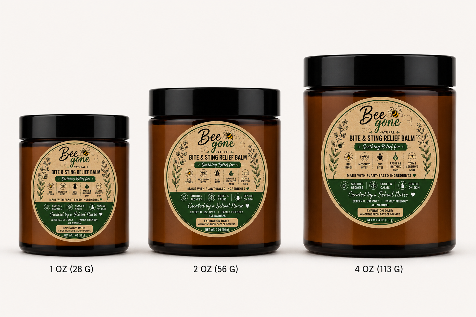 Bee Gone Bite and Sting Relief Balm